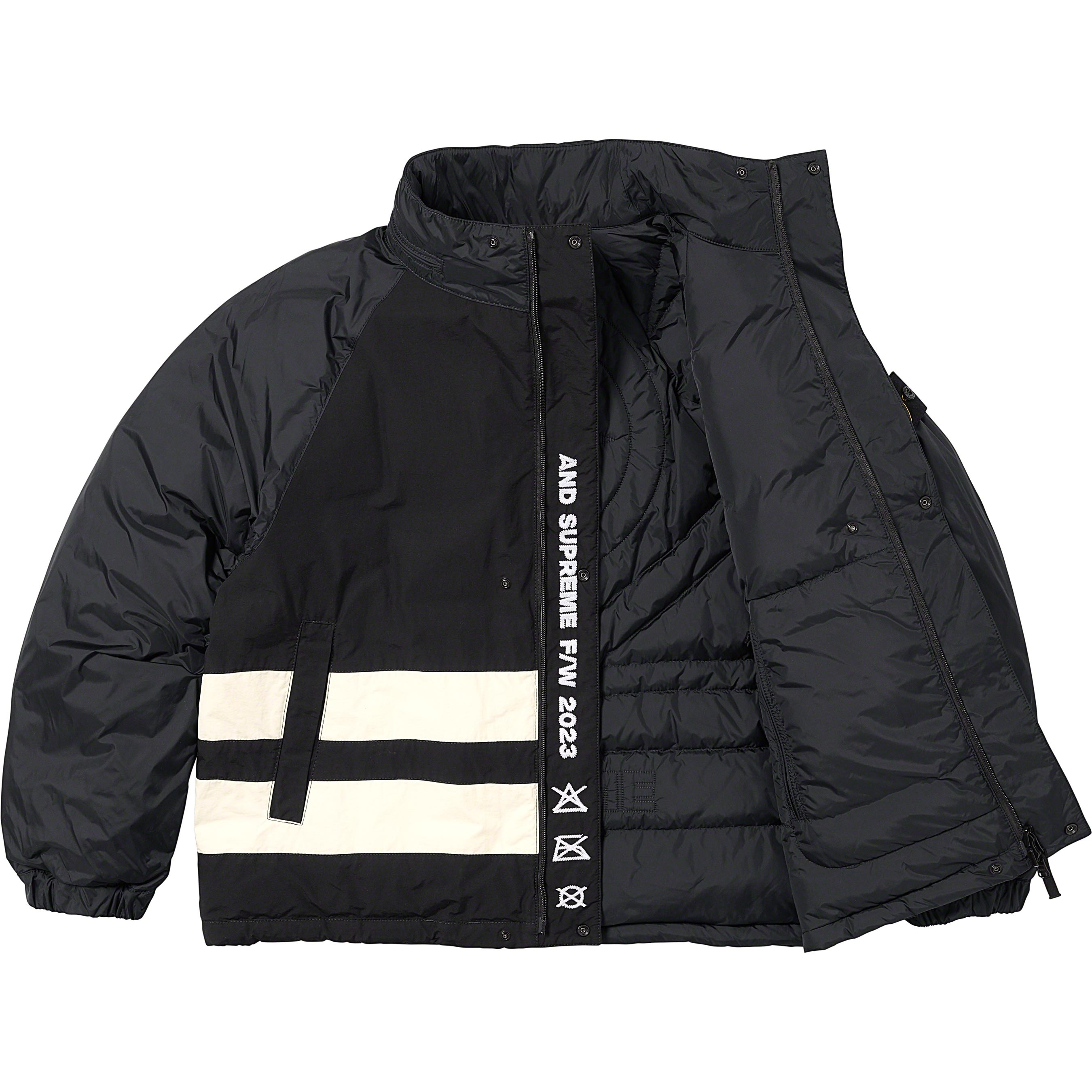 Supreme®/Stone Island® Reversible Down Puffer Jacket view 26